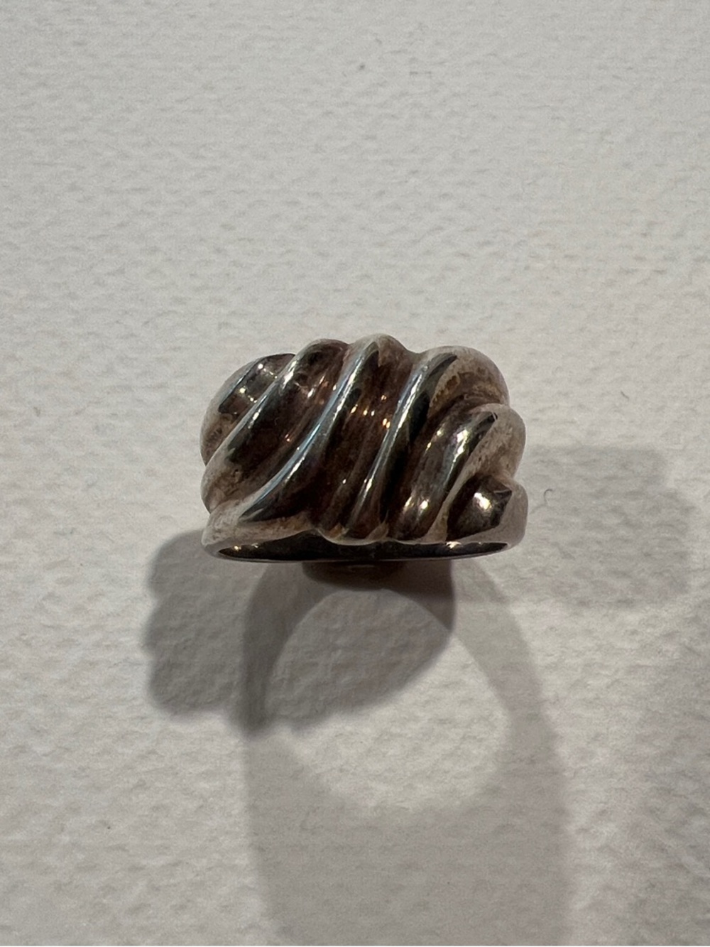 Sterling Silver Wave Ring